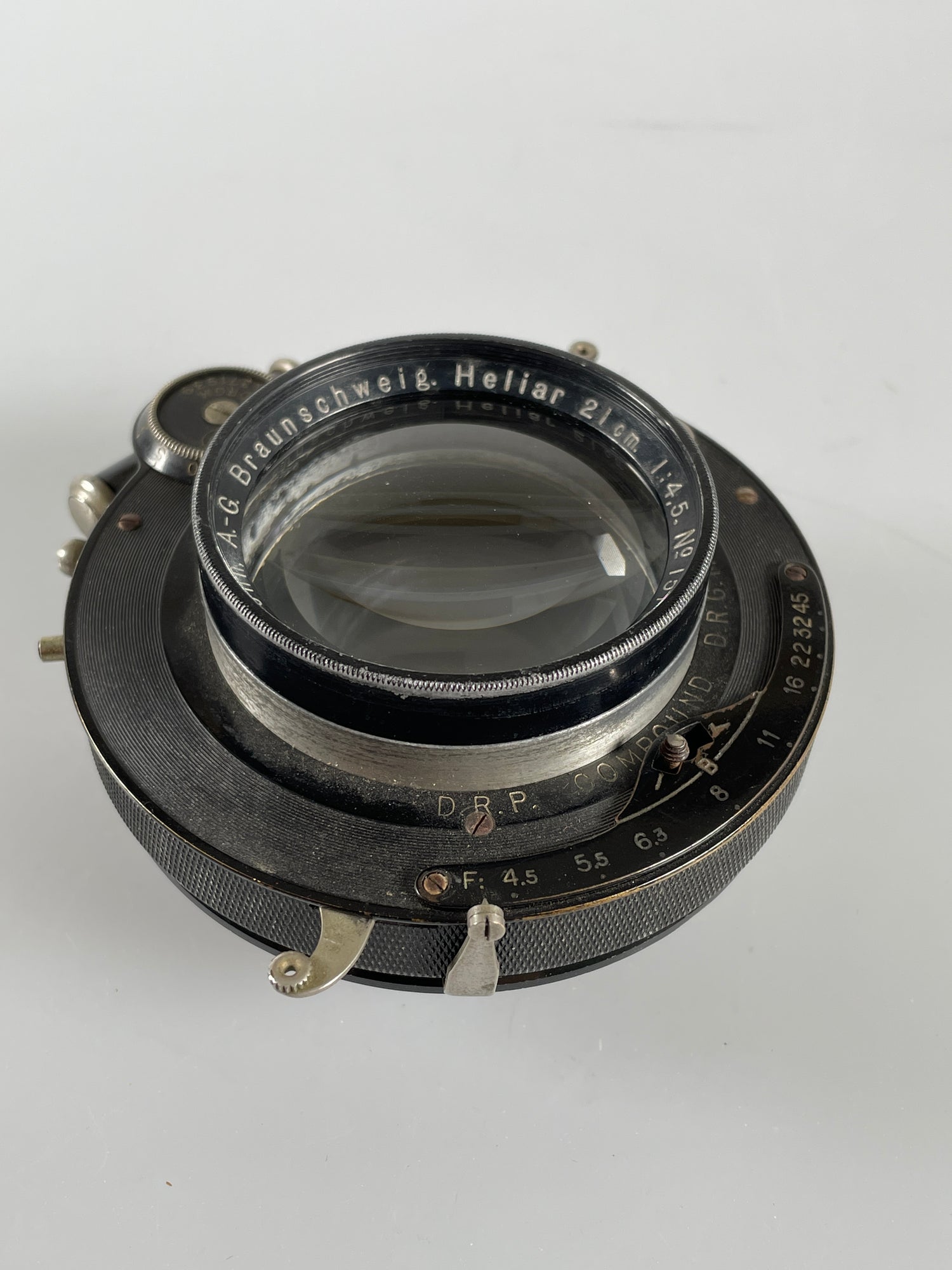 希少】Voigtlander Heliar 21cm 210mm COMPUR 3 BRAUNSCHWEIG Lens