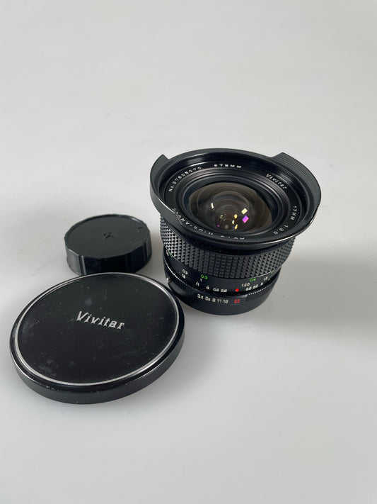 Vivitar 17mm f3.5 Auto wide-Angle lens Konica KR mount lens