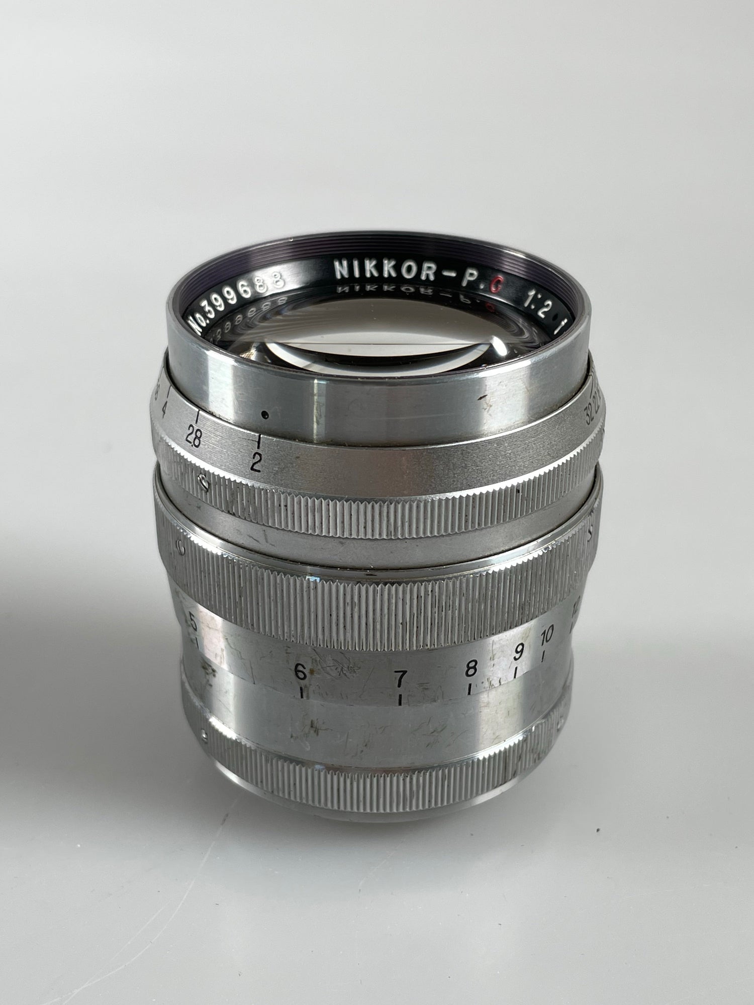 Nikon NIKKOR PC P.C 8.5cm 85mm f2 Nippon Kogaku Japan Ltm Mount