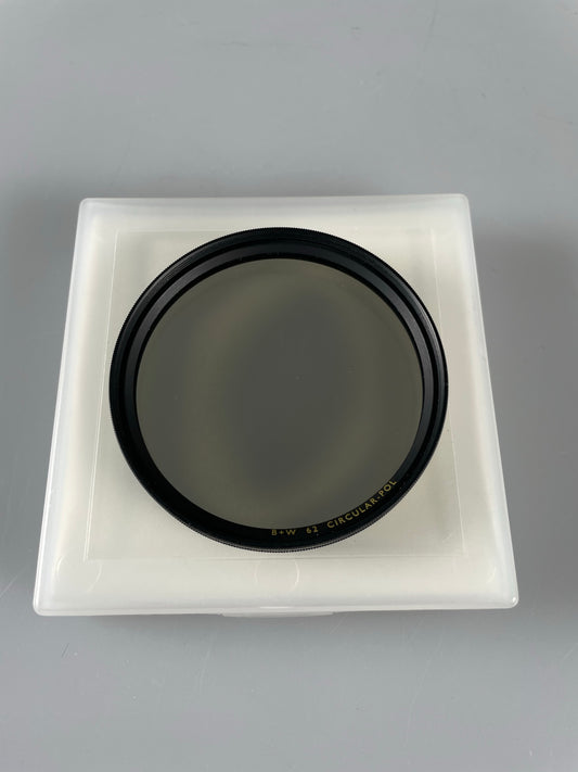 B + W 62mm Circular Pol polarizer Filter