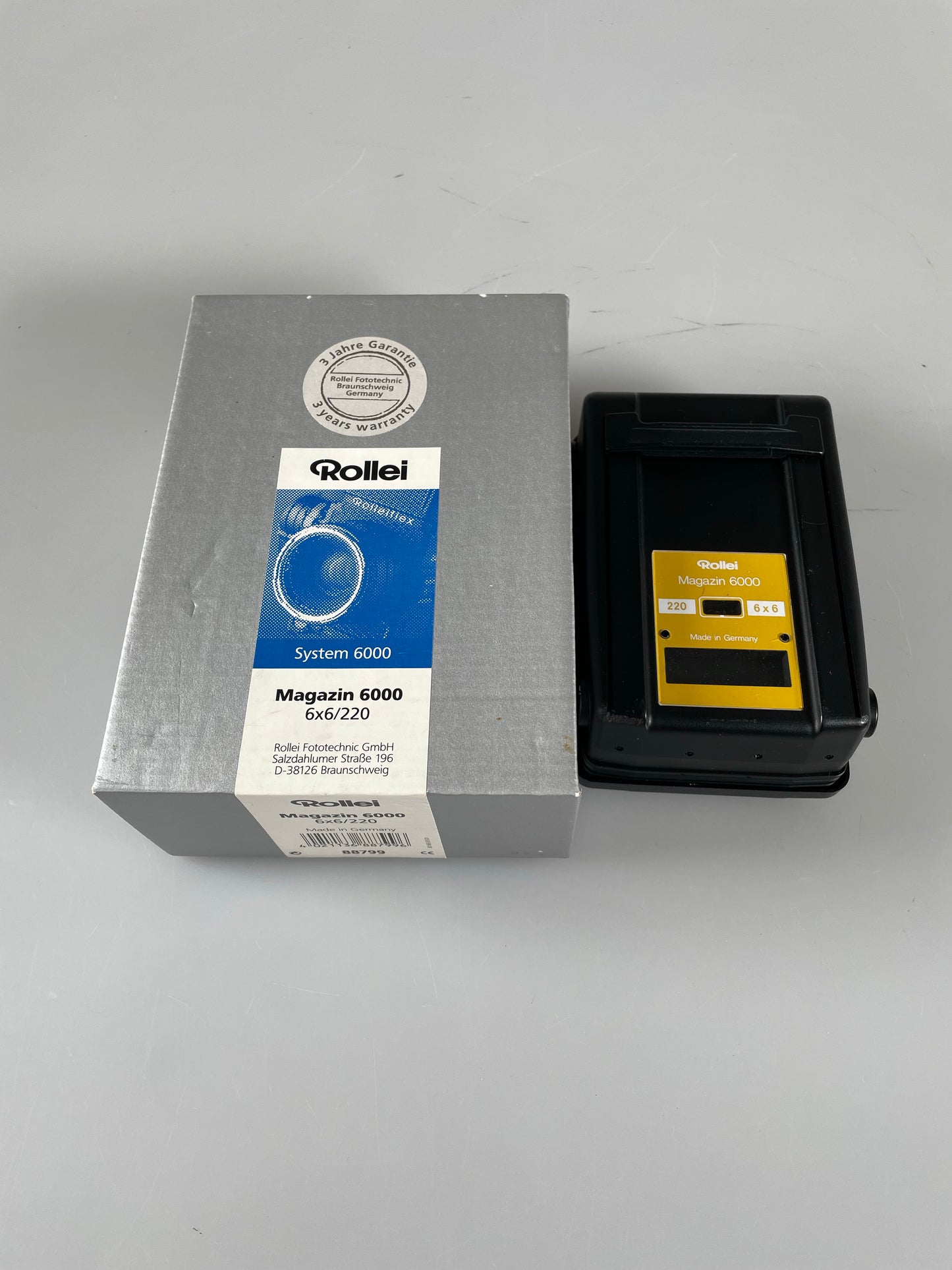 Rollei Rolleiflex 220/6x6 magazine for 6000/6008
