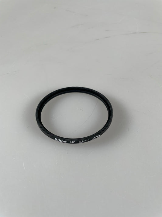 Nikon 62mm NC Multi-Coated (Clear) Optical Glass Camera Lens Filter