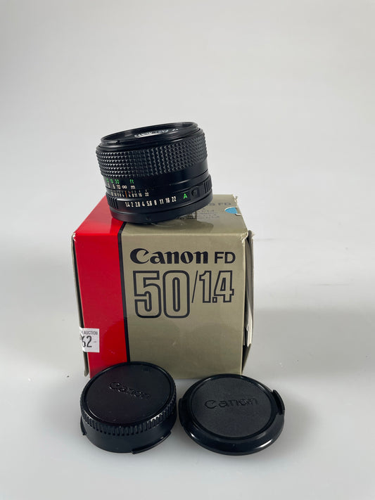 Canon FD 50mm f1.4 Lens FDN FD new