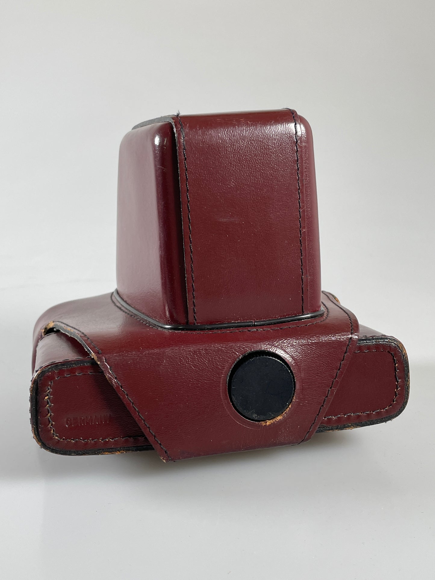 LEICA EVER-READY MAROON LEATHER CASE FOR LEICA R3