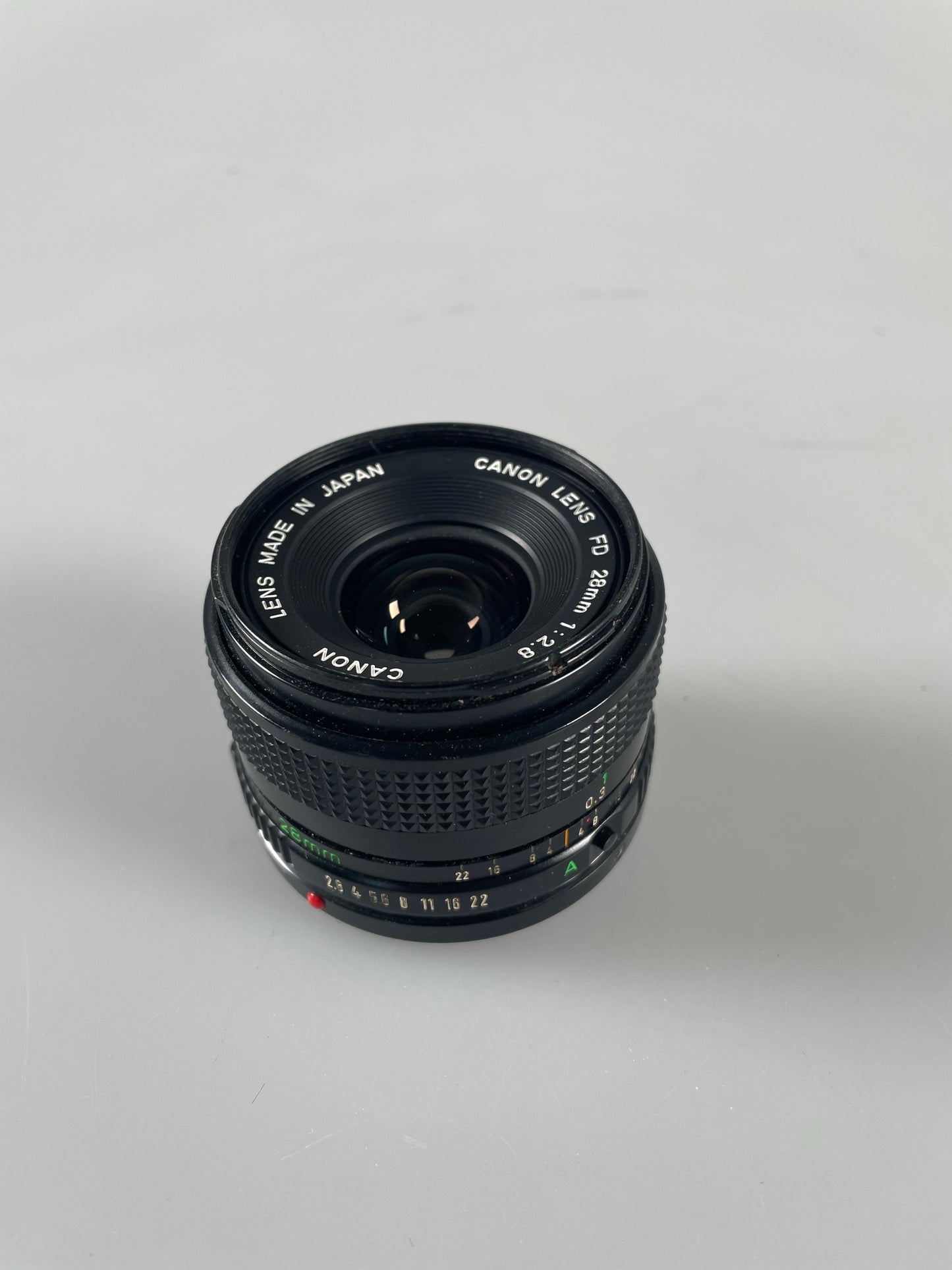 Canon FD 28mm f2.8 Lens 28/2.8