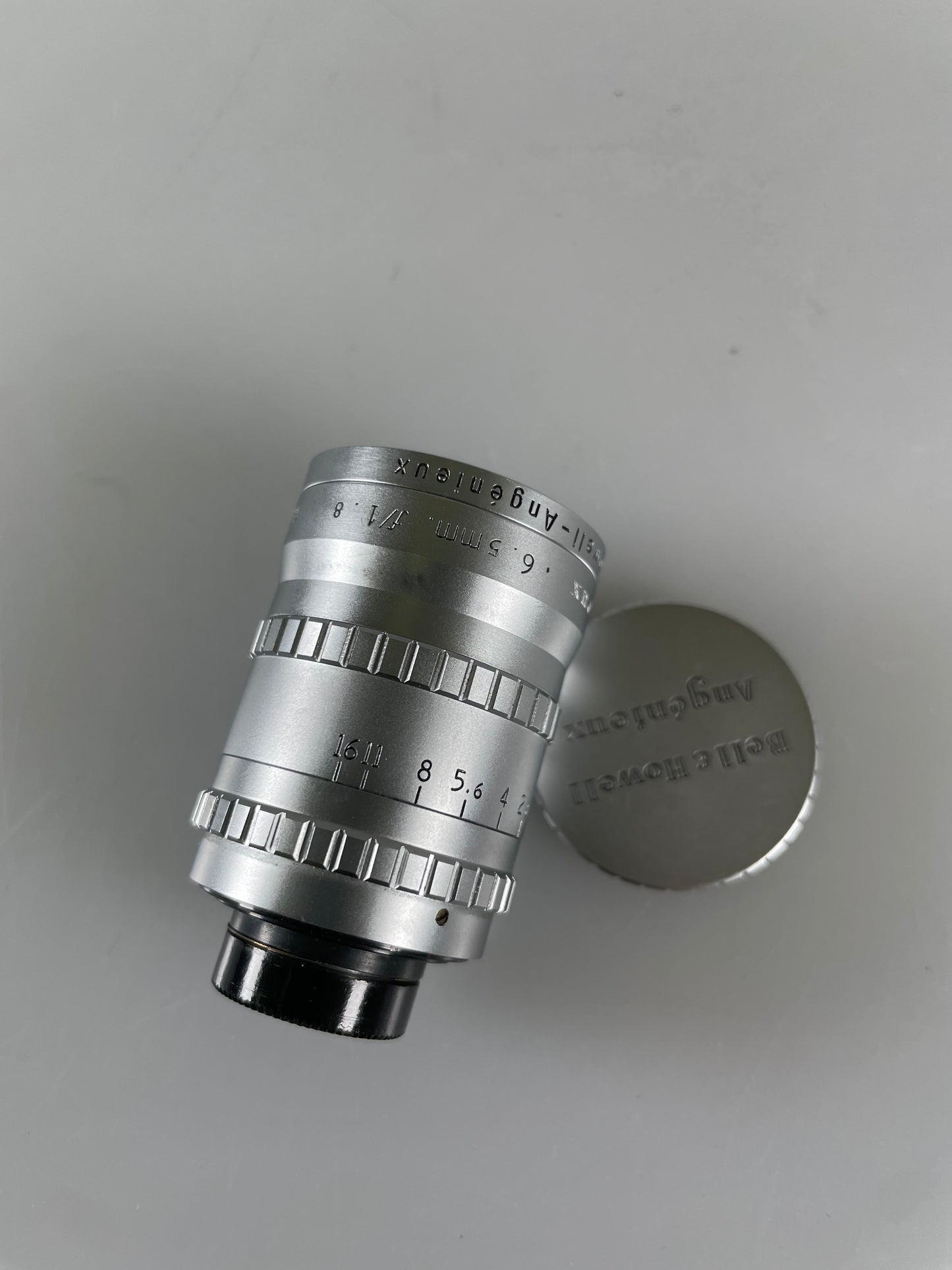 Bell & Howell Angenieux 6.5mm f1.8 Vintage Cine Movie Camera Lens D mount