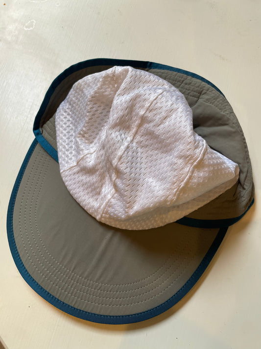Vintage Patagonia Mesh Bimini Long Bill Hat Size L Fly Fishing style 52115