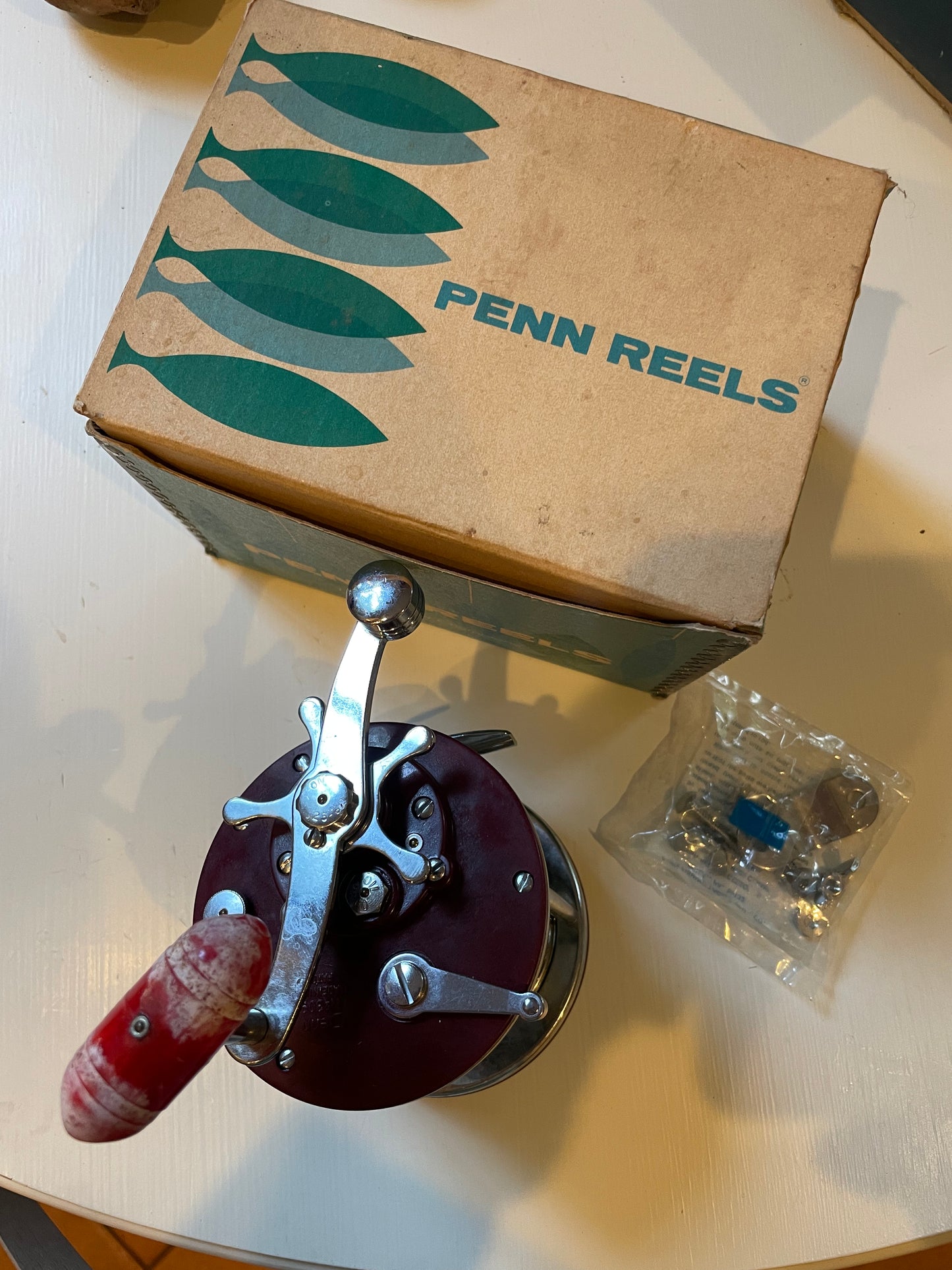 Vintage Penn Peer No. 309 Level Wind Saltwater Fishing Reel Made in USA deep sea