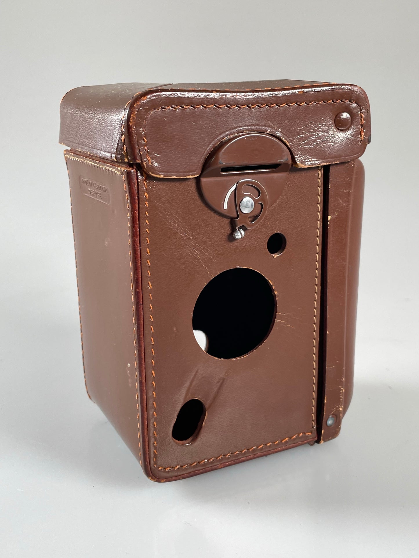 Rolleiflex 2.8F 3.5F 3.5e Genuine Brown Leather Camera Case Meter Cover