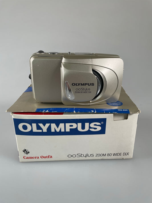 Olympus Stylus Epic Zoom 80 35mm Point & Shoot Film Camera