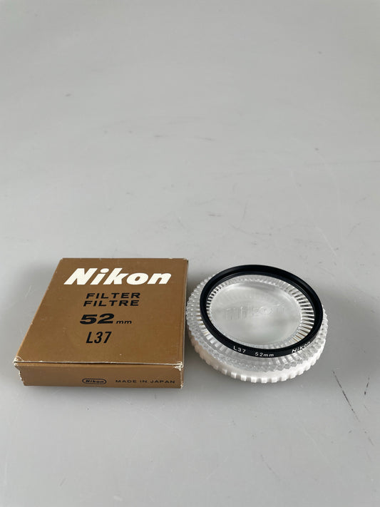 Nikon 52mm L37 UV lens Filter