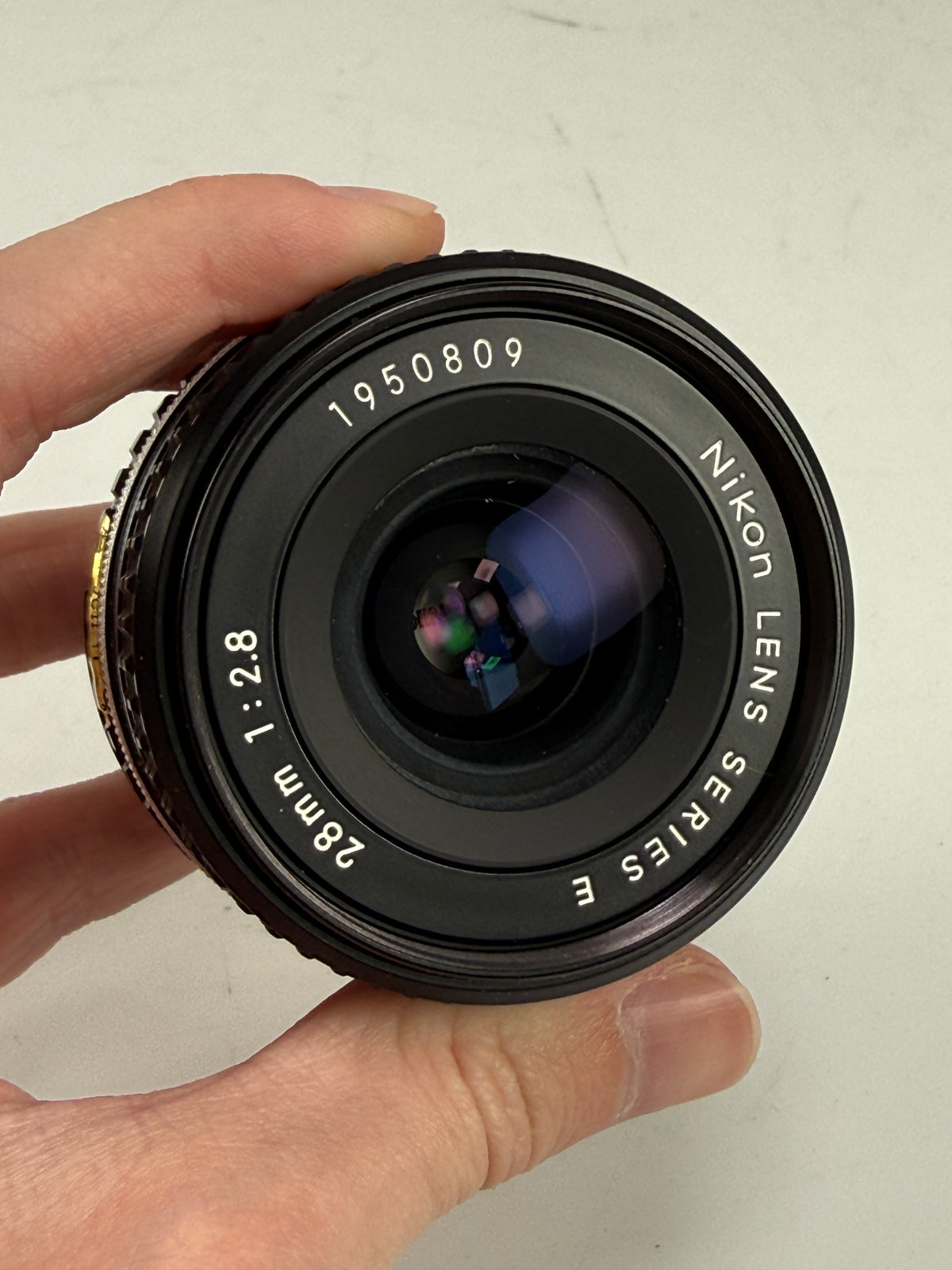 Nikon 28mm f2.8 Series E AI-s Manual Focus Lens black