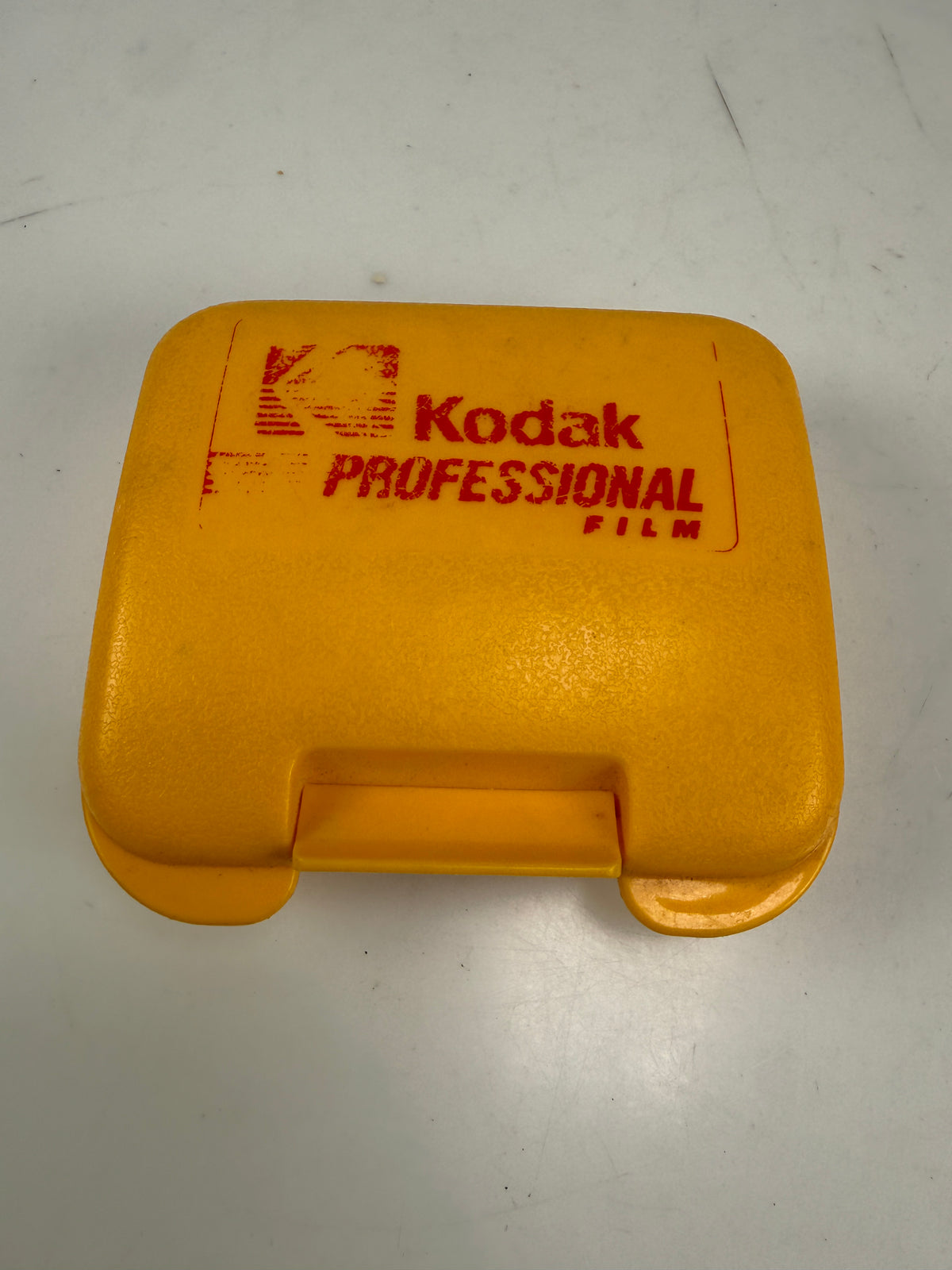 Kodak Professional Plastic Film Case Storage Boxes Yellow Film Accessory