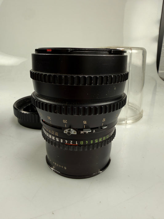 Hasselblad 150mm f4 Zeiss Sonnar C T* Lens 150/4 black