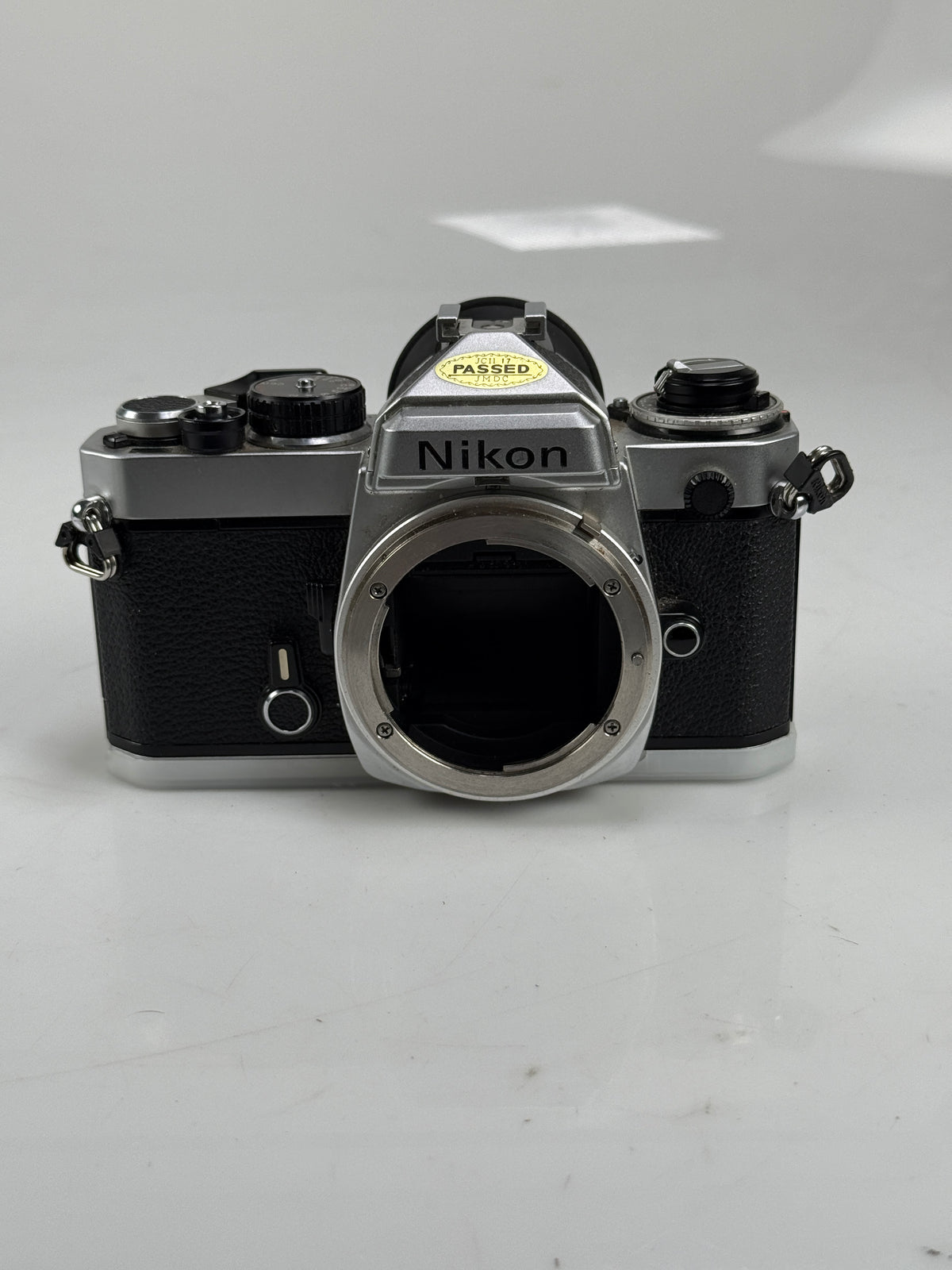 Nikon FE Chrome 35mm SLR Film Camera Body