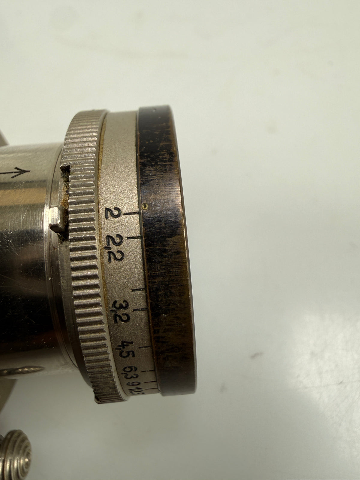 LEICA 50MM SUMMAR F2 PRE-WAR BLACK RIM NICKLE SM COLLAPSIBLE LENS RARE