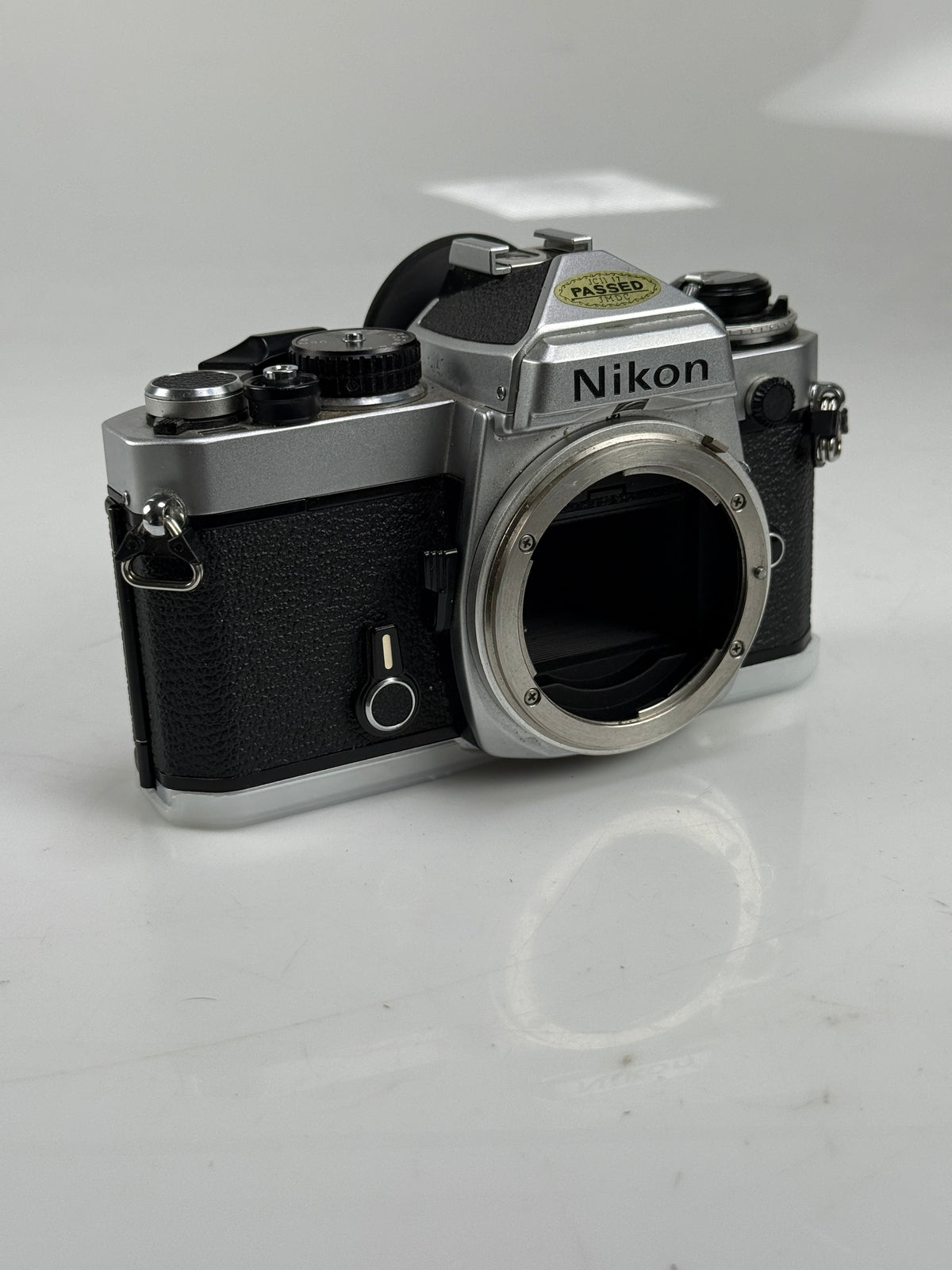 Nikon FE Chrome 35mm SLR Film Camera Body