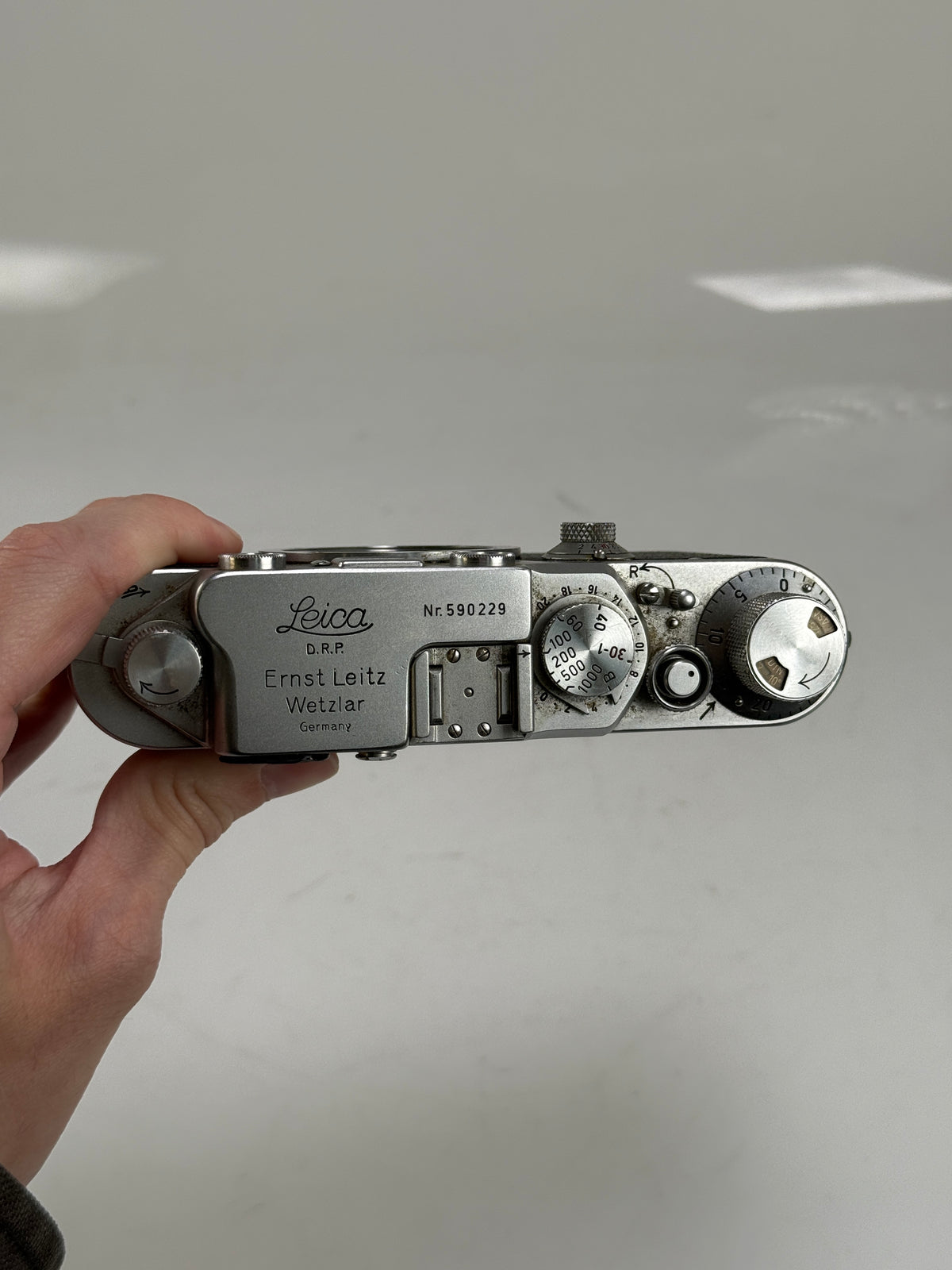 Leica IIIF black Dial Rangefinder 35mm Film Camera