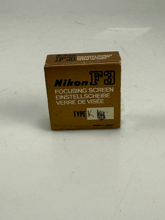 Nikon F3 Type K Fresnel Split Image Rangefinder Focusing Screen (Copy)