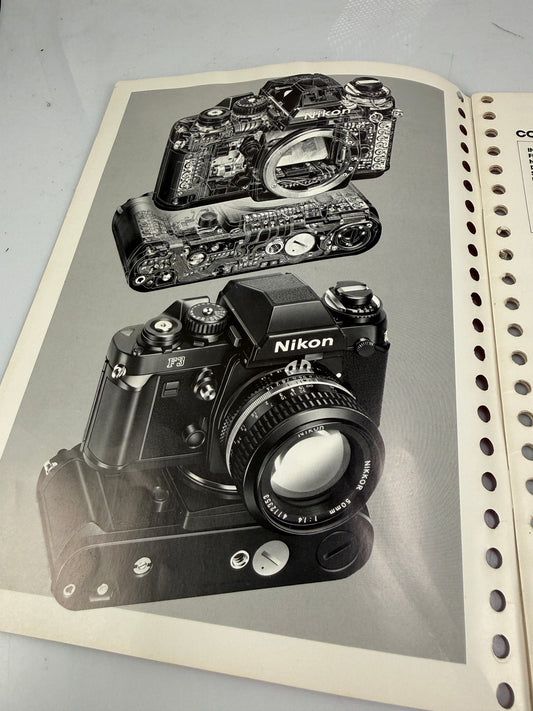 Nikon F3 35mm Film SLR Camera User's Technical Manual Instruction