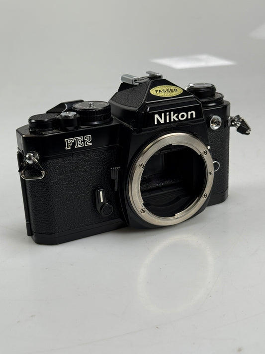 Nikon FE2 SLR Film Camera Body black