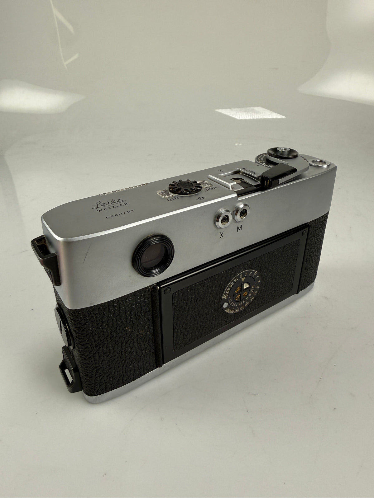 Leica M5 Chrome Rangefinder 35mm Film Camera 3 lug