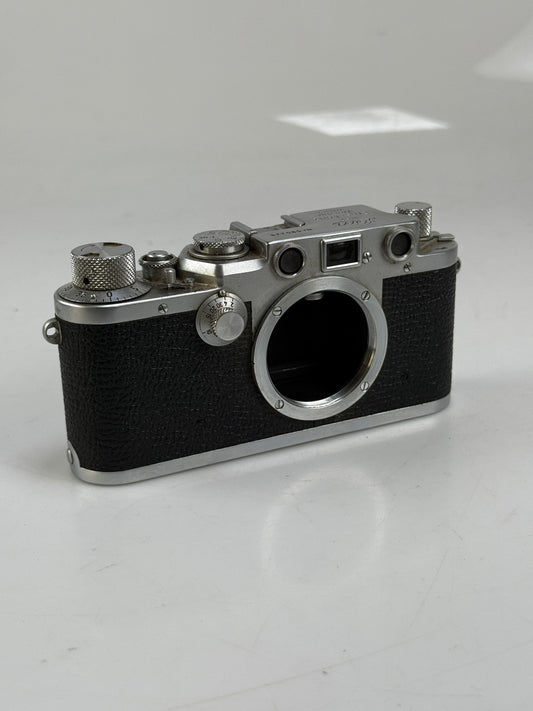 Leica IIIF black Dial Rangefinder 35mm Film Camera