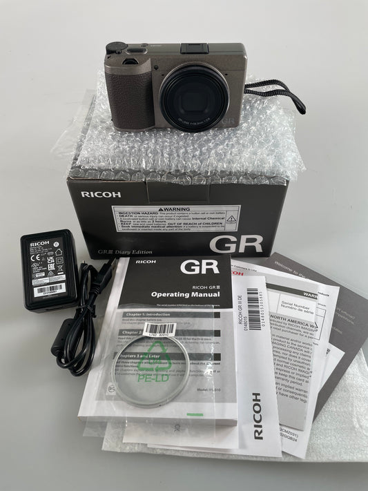 Ricoh GR III Diary Edition Complete MINT* 24MP Digital Camera