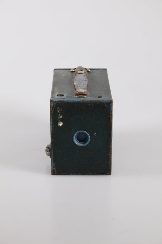 BLUE Kodak Brownie 2A Model F