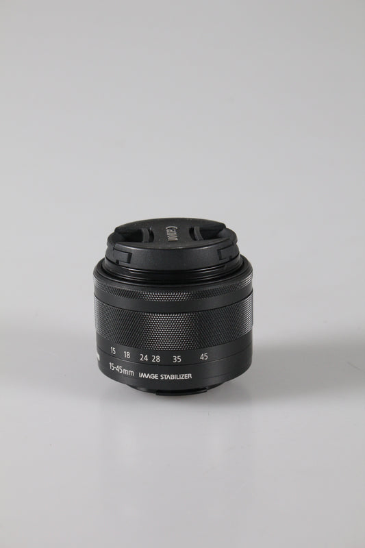 Canon EF-M 15-45mm f3.5-6.3 IS STM Lens digital
