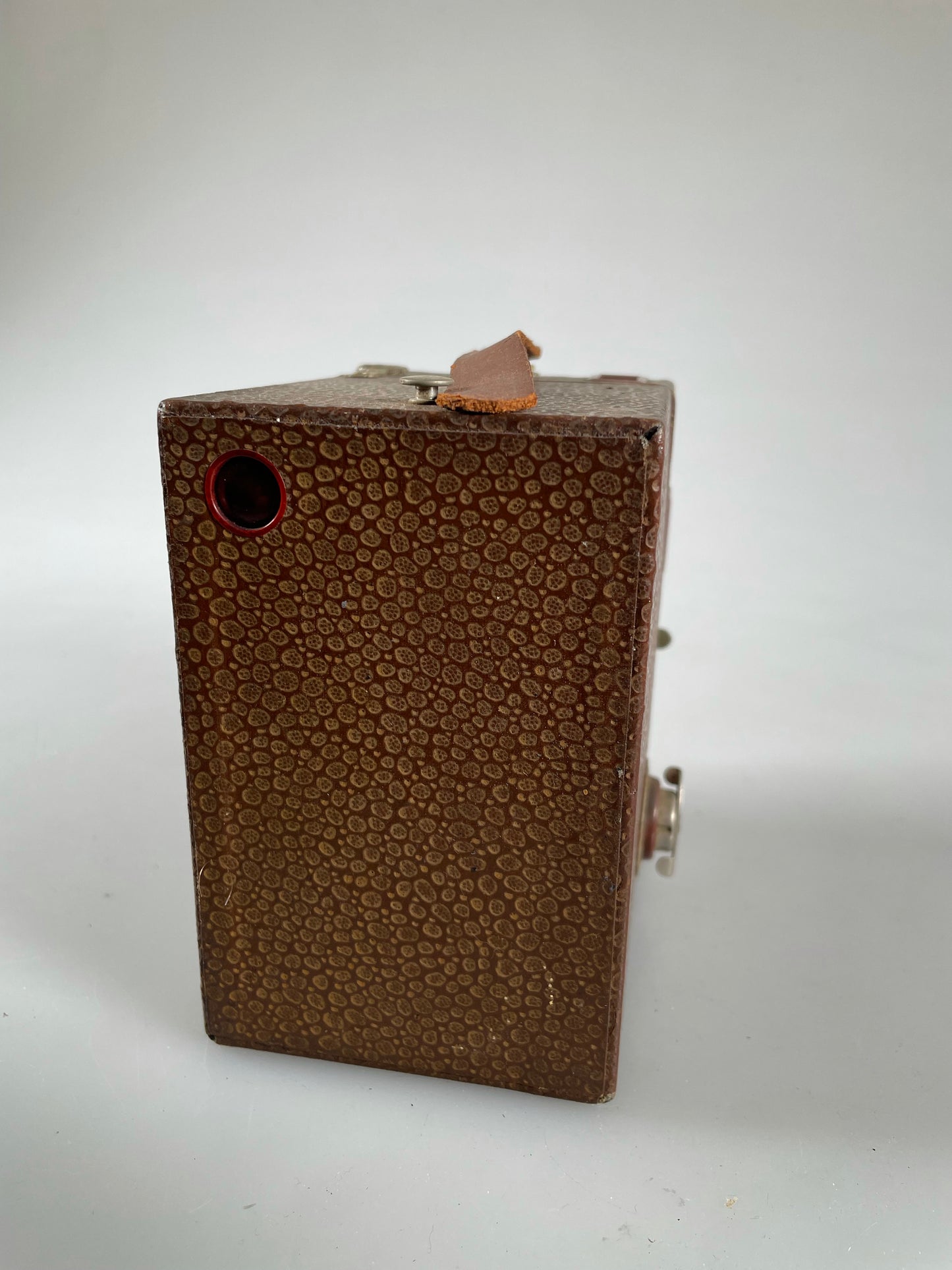 Kodak Beau Brownie No. 2A  BROWN Art Deco Box Camera