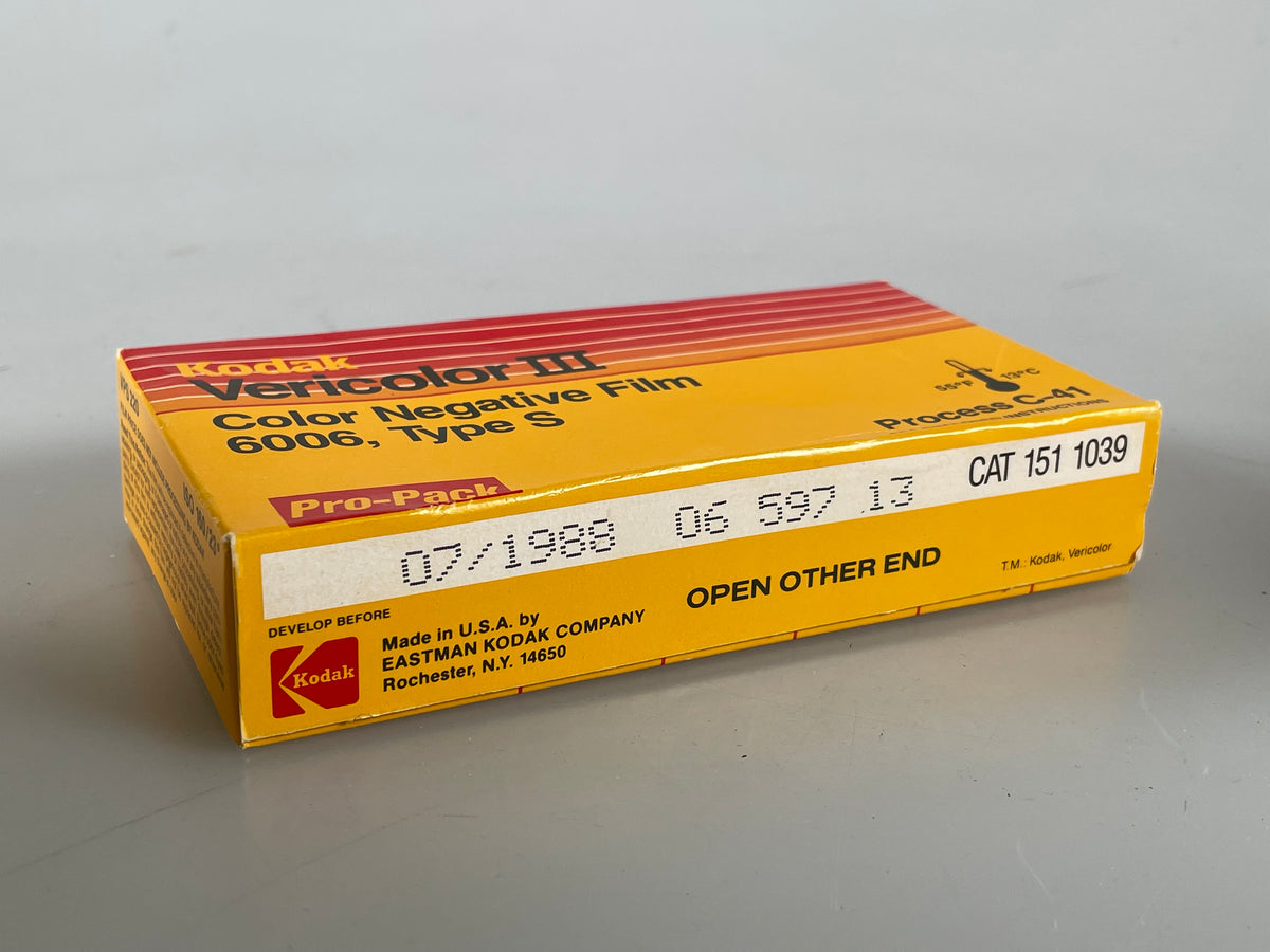 Kodak VPS 220 Vericolor III Film 1 roll