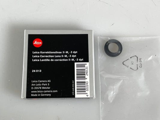 Genuine Leica Correction Lens II -3.0 Diopters for M10 #24013