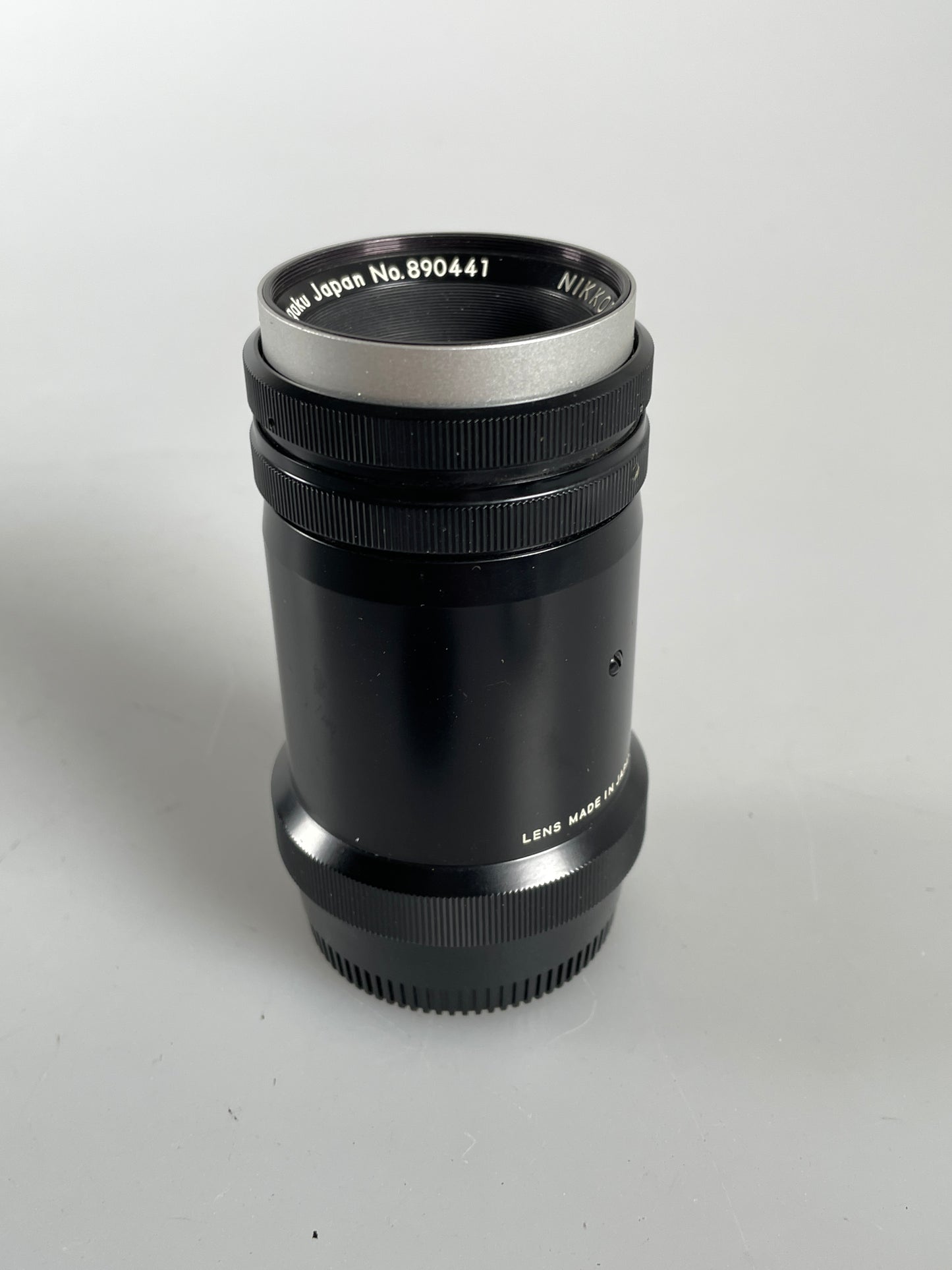 Nikon Nippon Kogaku Japan NIKKOR-Q 135mm f4 Bellows Long Mount Lens - RARE NKJ