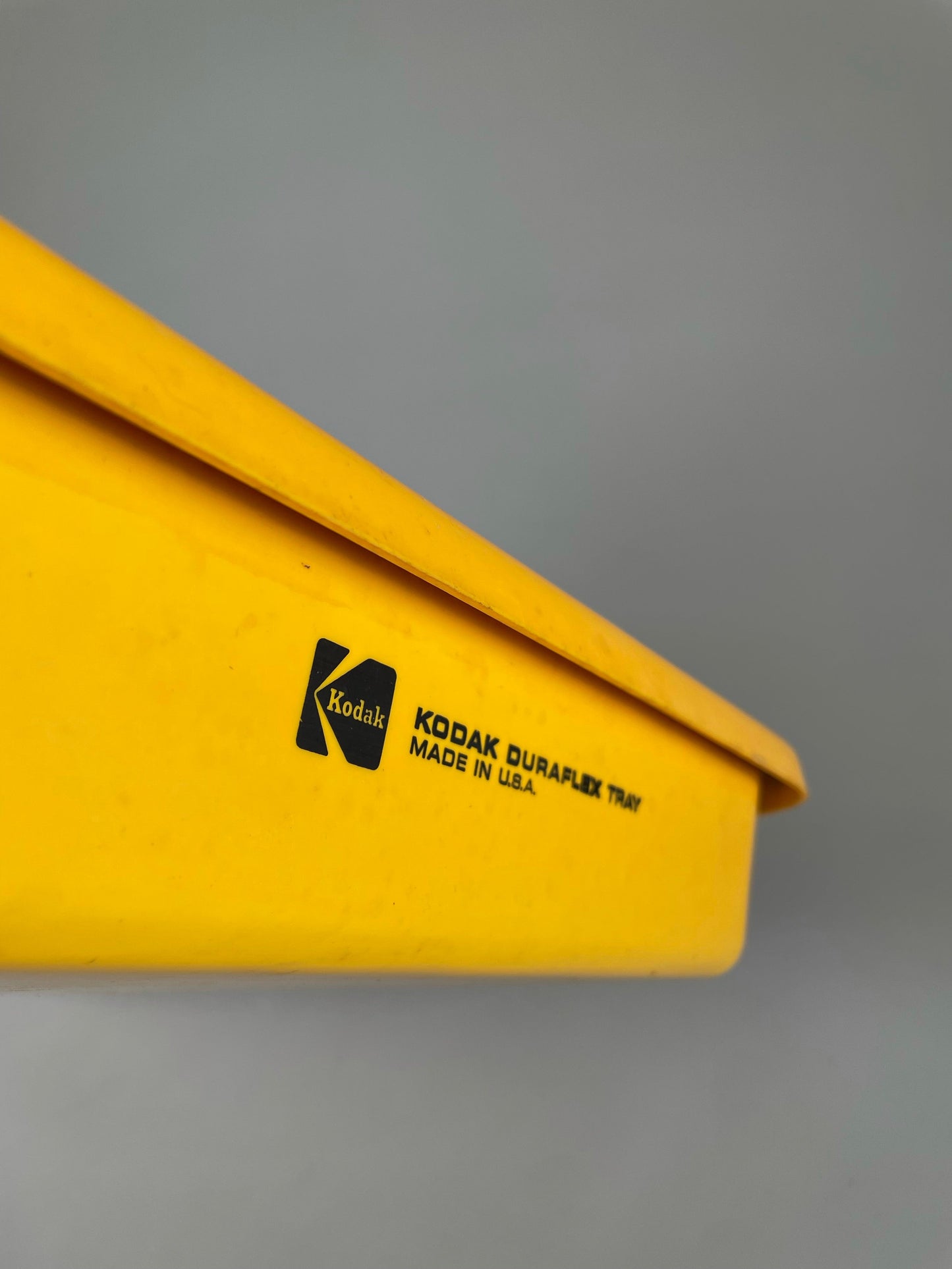 Kodak duraflex 11x14 darkroom tray Plastic Yellow