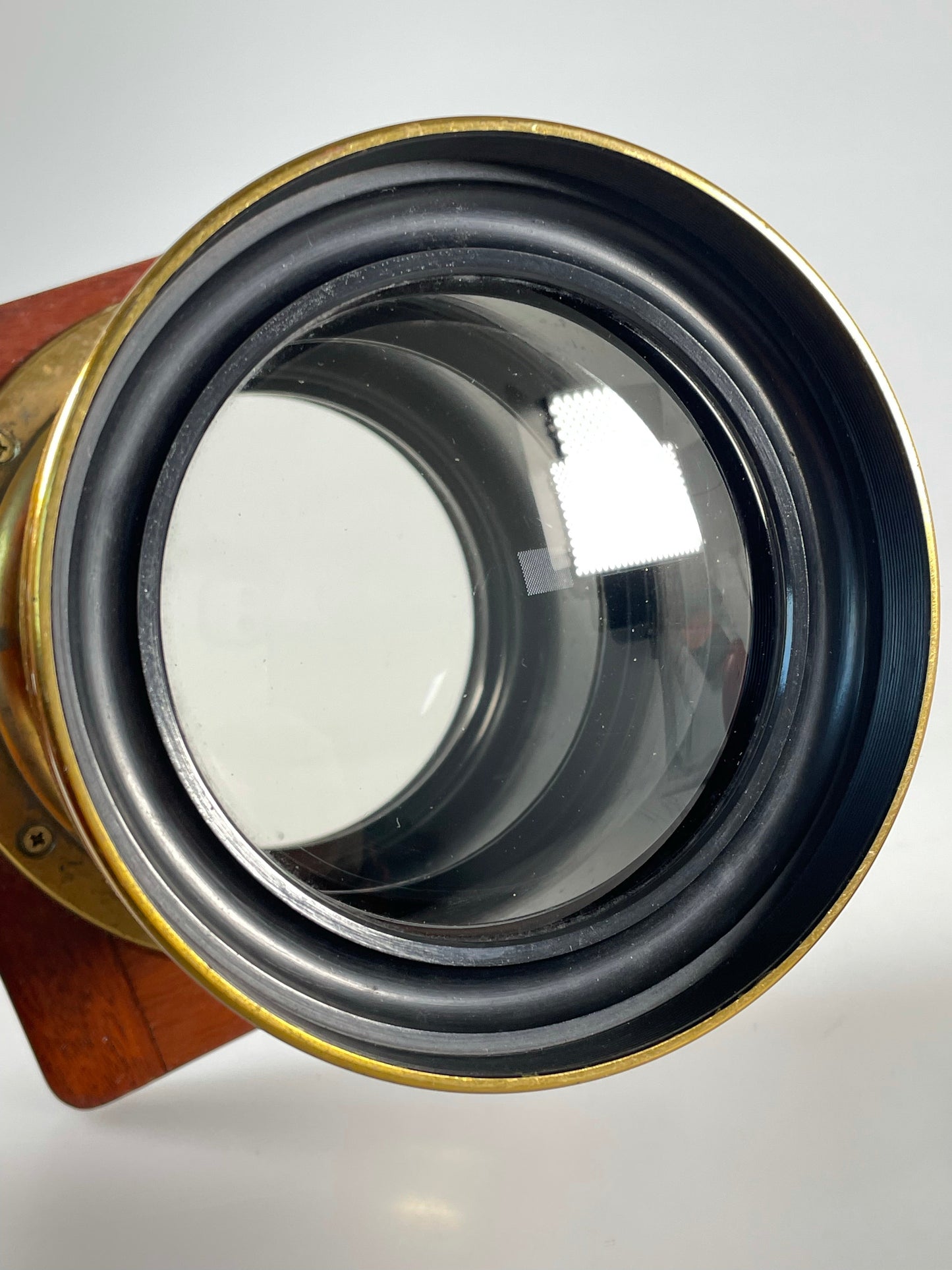 C.P.Goerz Berlin EXTRA-RAPID-LYNKEIOSKOP Serie C. No.9 brass Lens 600mm f/6