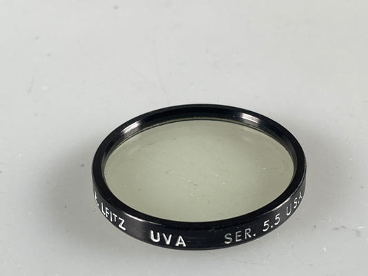 Leica E Leitz USA Series 5.5 UVA UV-A Filter
