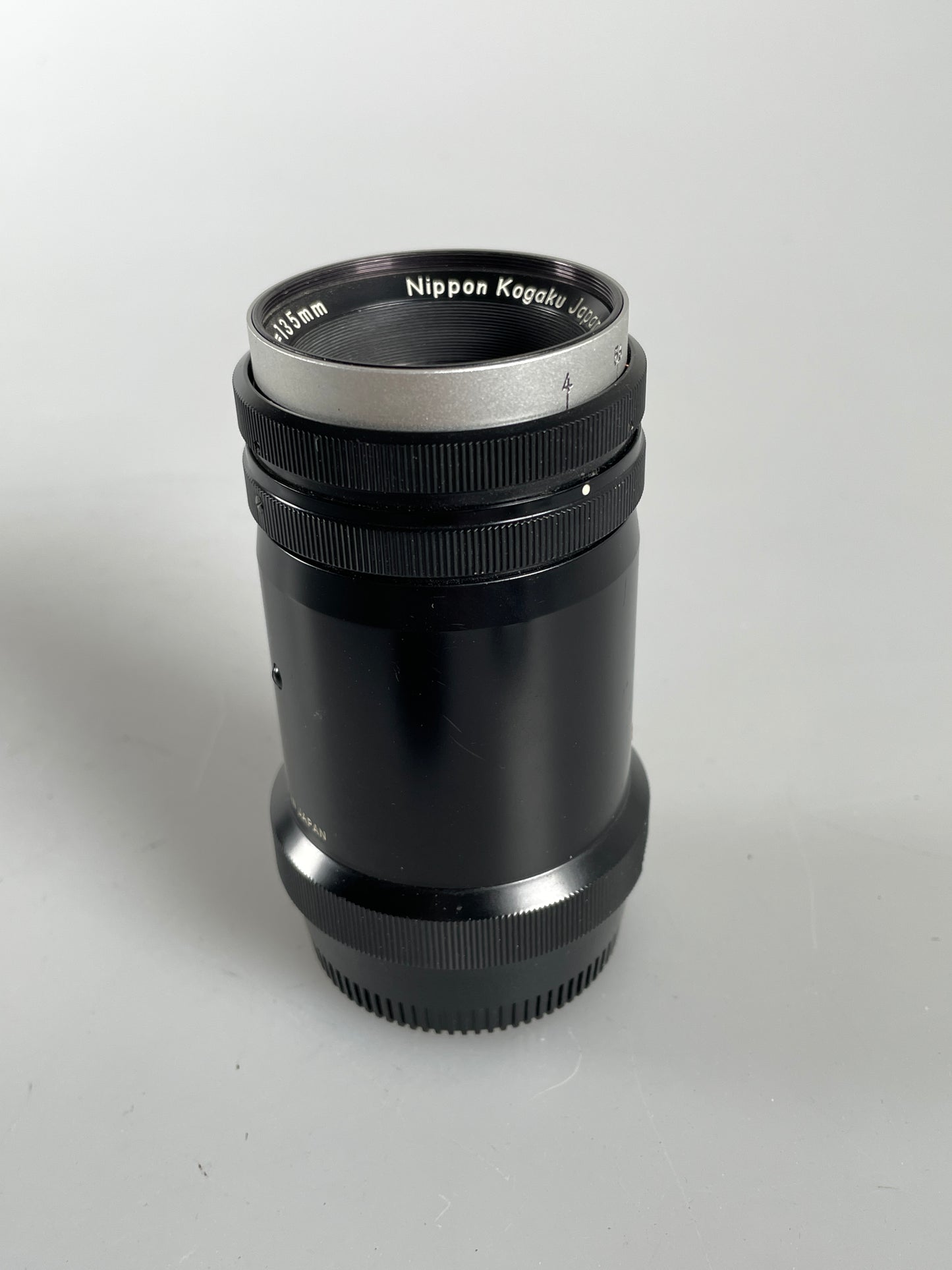 Nikon Nippon Kogaku Japan NIKKOR-Q 135mm f4 Bellows Long Mount Lens - RARE NKJ