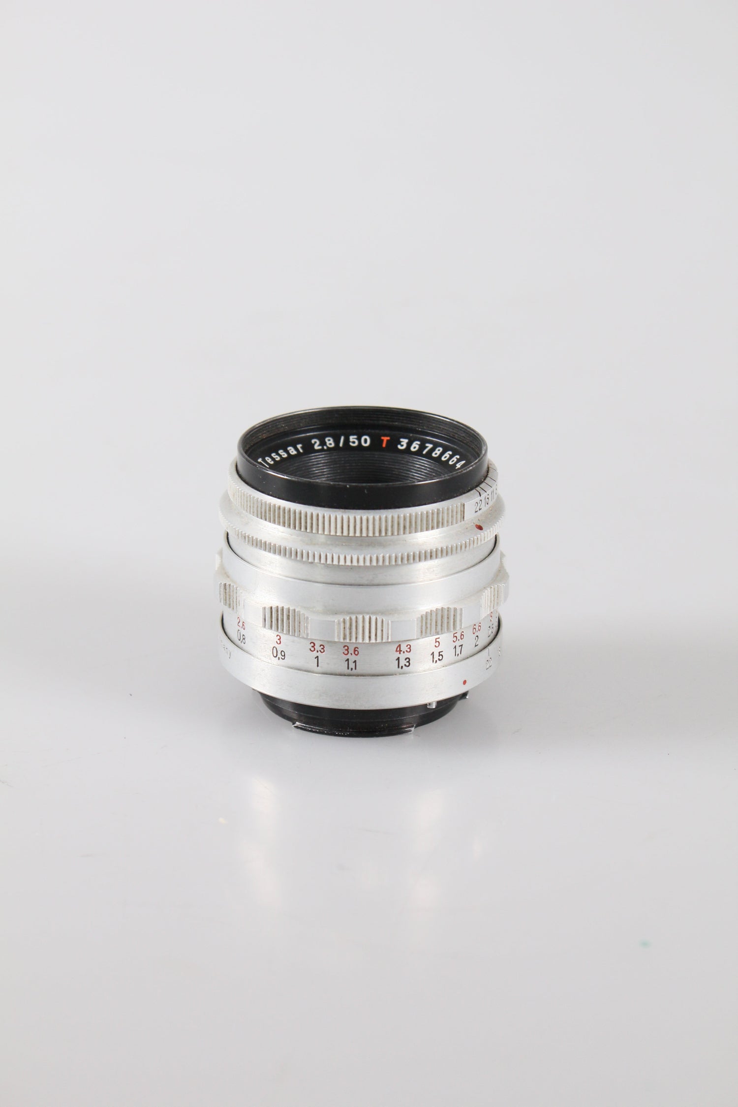 Carl Zeiss Jena 50mm f2.8 T Tessar Lens for Exakta 50/2.8