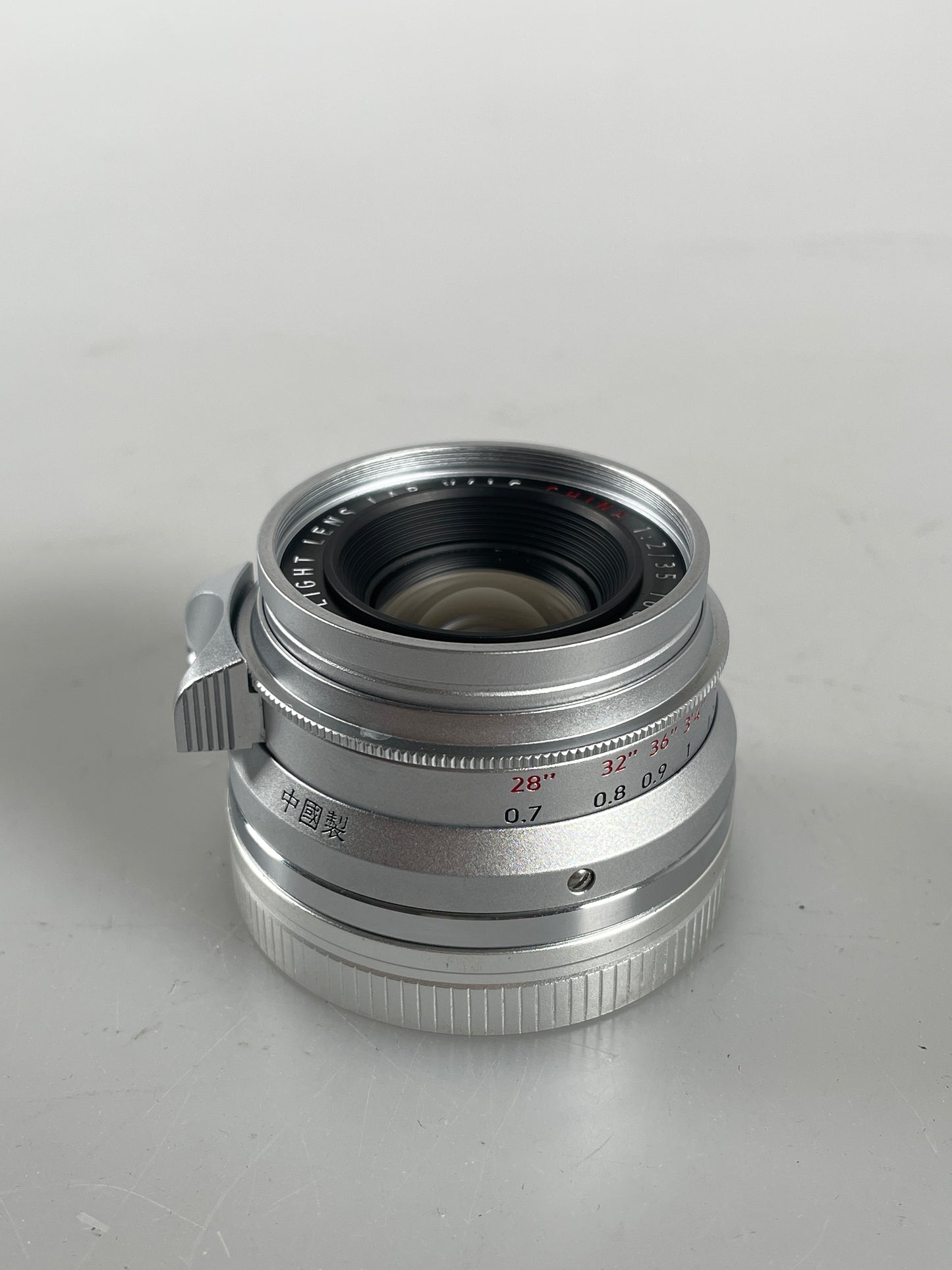 Light Lens Lab Lens 35mm F2 F/2 chrome for Leica Summicron M Eight Element