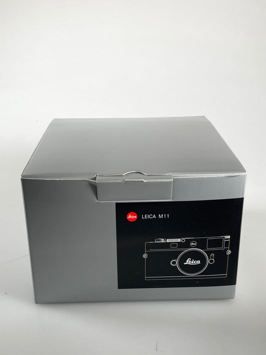 Leica M11 20201 silver chrome body box only