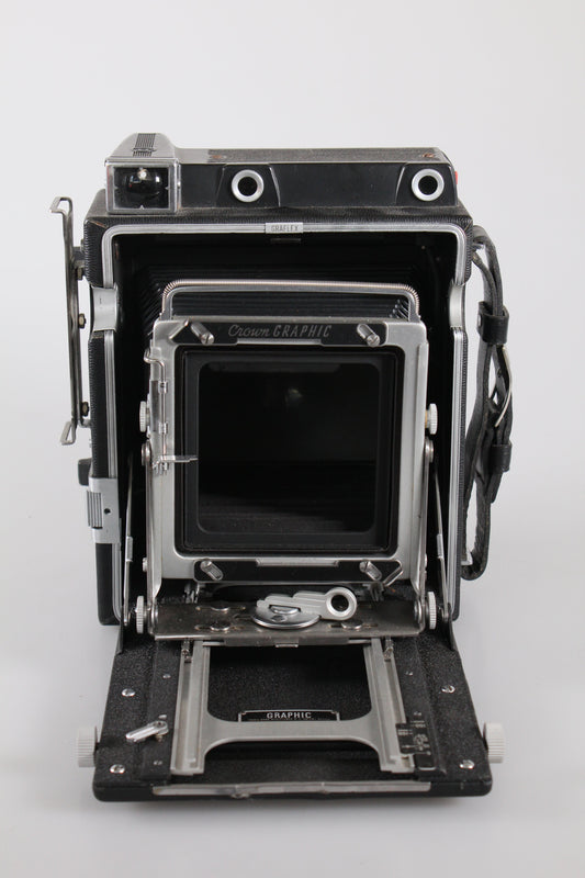 Graflex Crown Graphic Pacemaker 4x5 Camera body large format