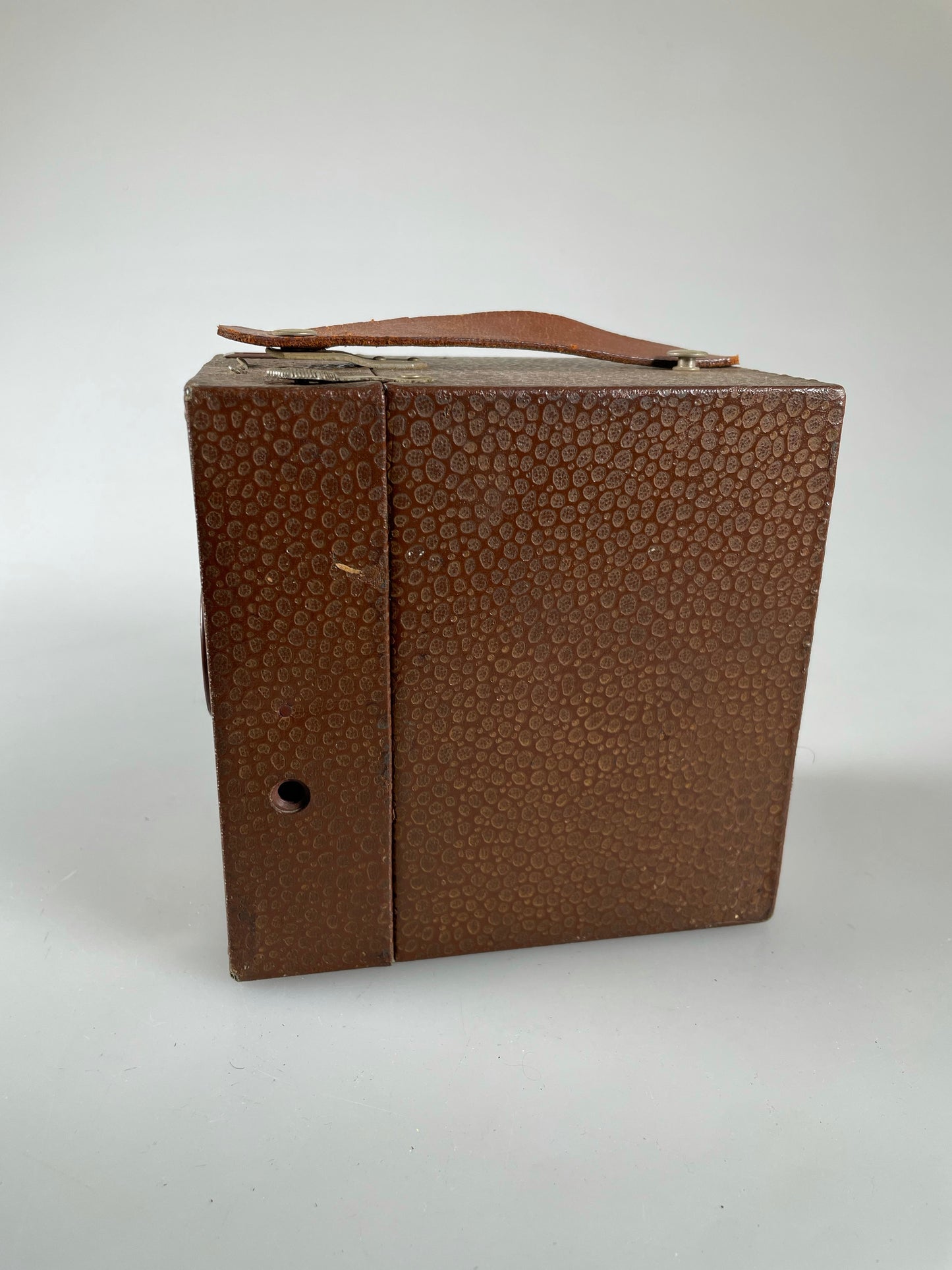 Kodak Beau Brownie No. 2A  BROWN Art Deco Box Camera