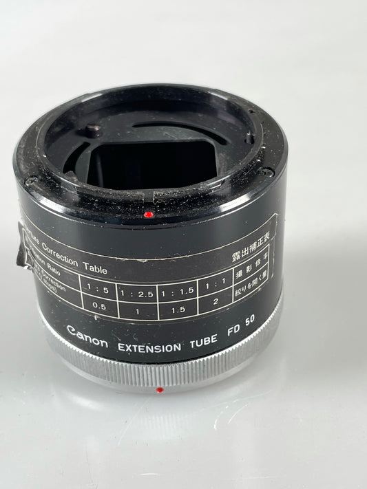 Canon FD 50 Macro Extension Tube For 105mm f4 Lens