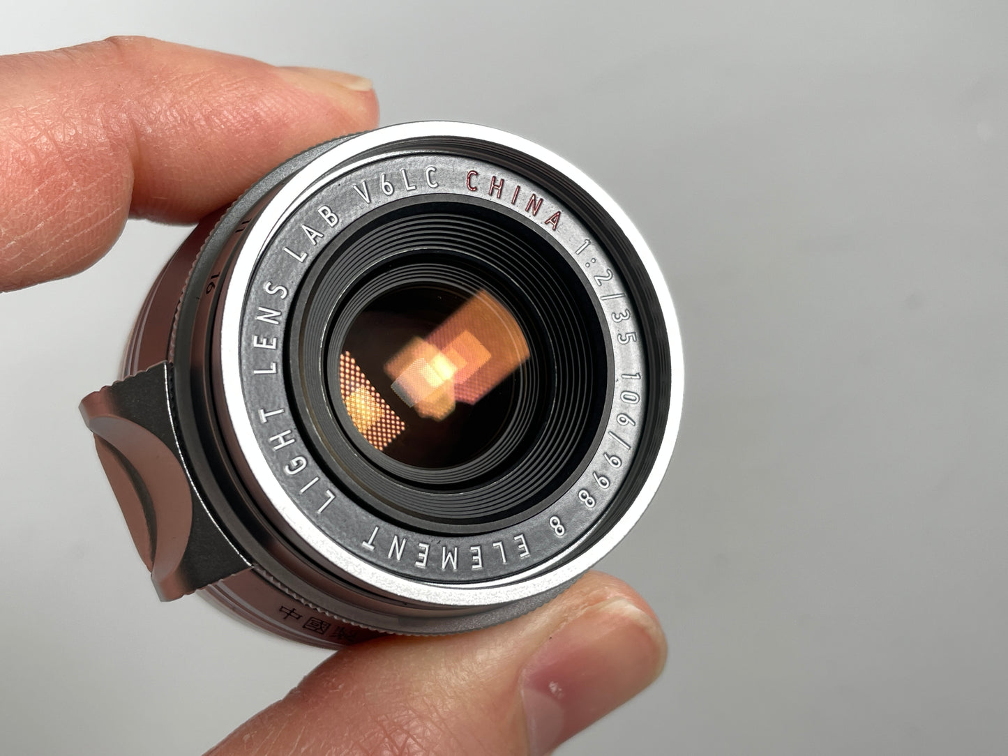 Light Lens Lab Lens 35mm F2 F/2 chrome for Leica Summicron M Eight Element