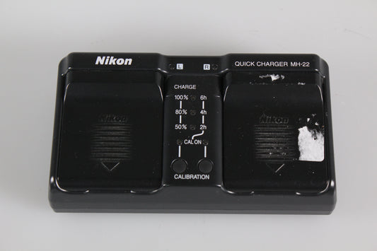 Nikon Genuine MH-22 Dual Quick Battery Charger for EN-EL4A EN-EL4 ENEL4