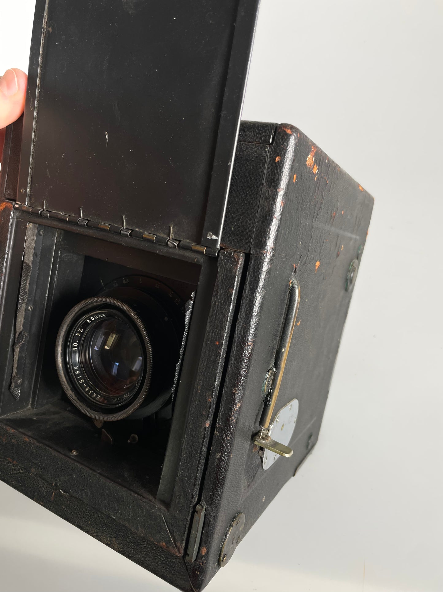 Graflex RB Series D 4x5 converted to Super D SLR Camera w/ Kodak 7 1/2 inch f4.5 anastigmat