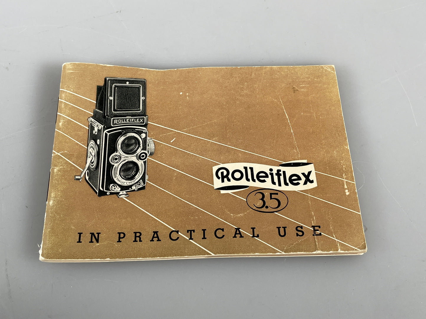 Rolleiflex 3.5 Camera Film Instruction Book Manual