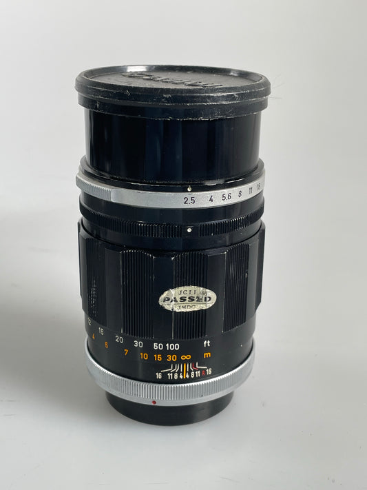 Canon FL 135mm f2.5 Lens manual focus