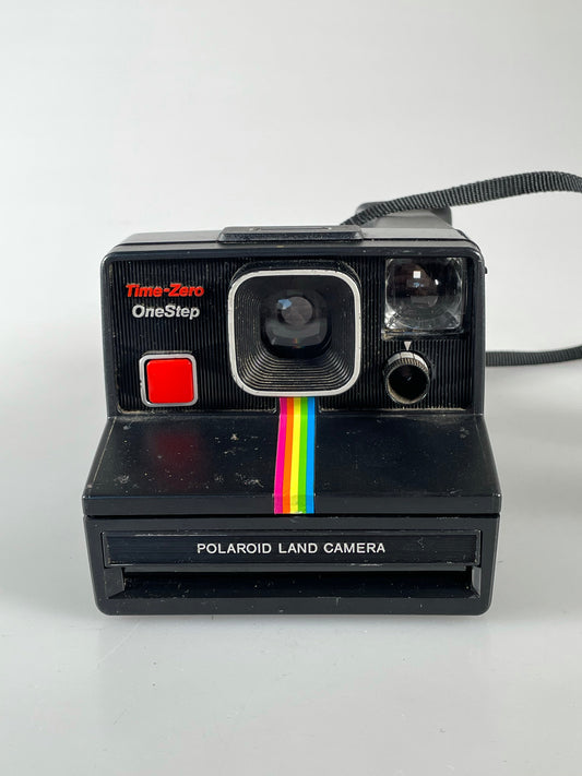 Polaroid Rainbow Time Zero One Step Instant Film Land Camera Vintage